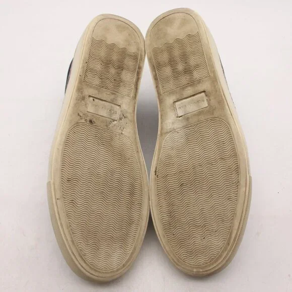 SUITSUPPLY Damian Men's Size 10.5 Black Leather Lace Up Sneakers